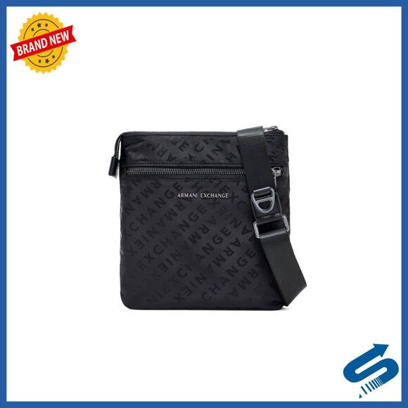 Men's Crossbody Bag Minimal Chic Adjustable Strap Multiple Compartments Zipper
